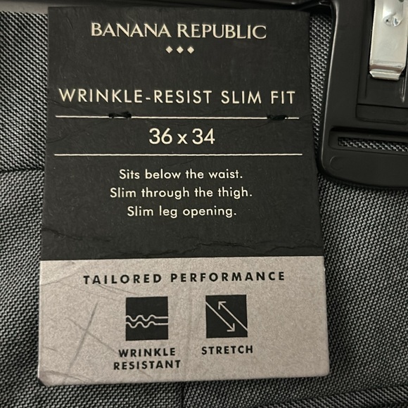 Gray slim fit trouser - Picture 2 of 5